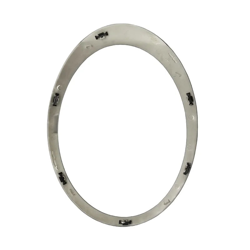 Black Headlight Trim Ring Pair P284