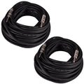 2 Pack 100-Feet 1/4 to 1/4-Inches Speaker Cable 12-Gauge 2 Conductor C9816