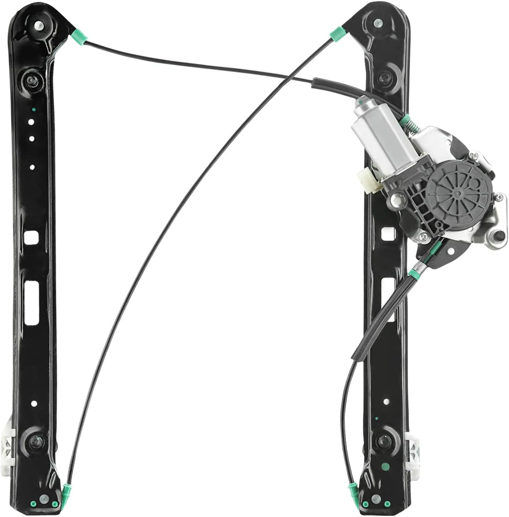Power Window Regulator with Motor Front Left Driver Side Pack of 2 V4892