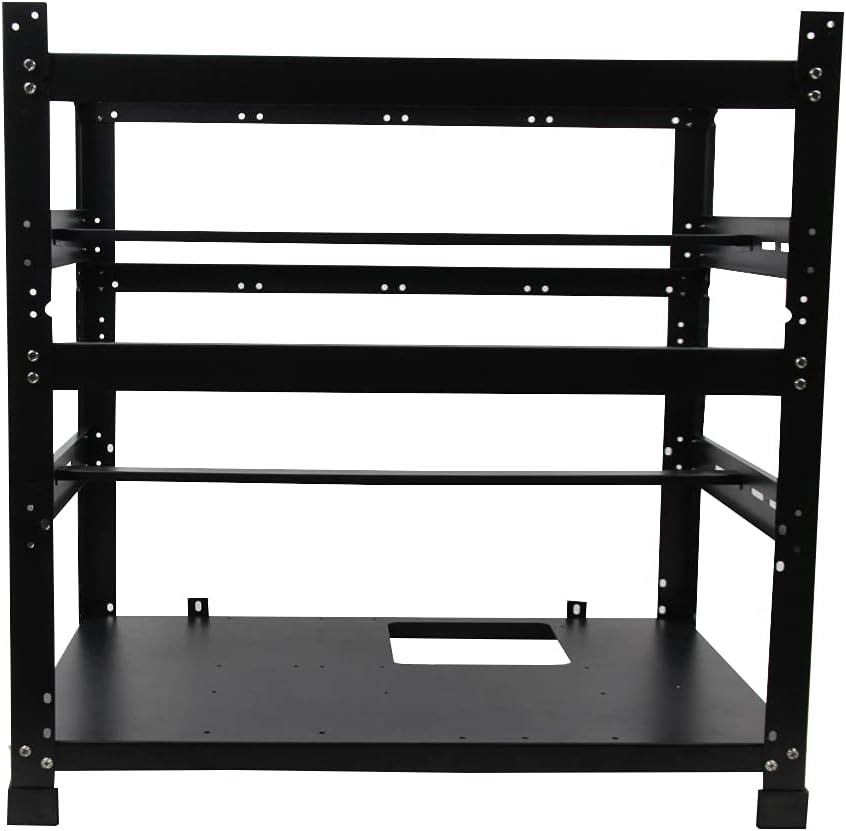 3 Layers Open Mining Frame for 12 GPU Server Rack G6063