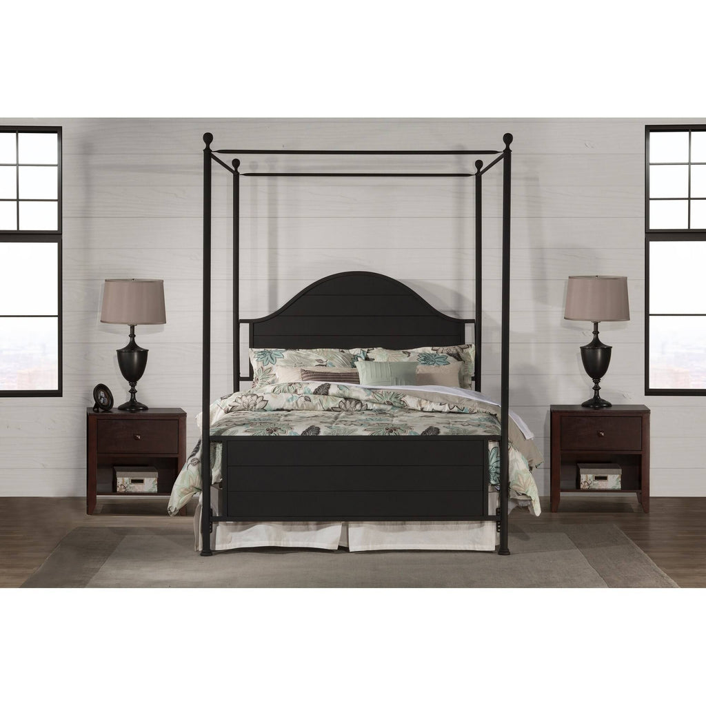 King Metal Canopy Bed G7339