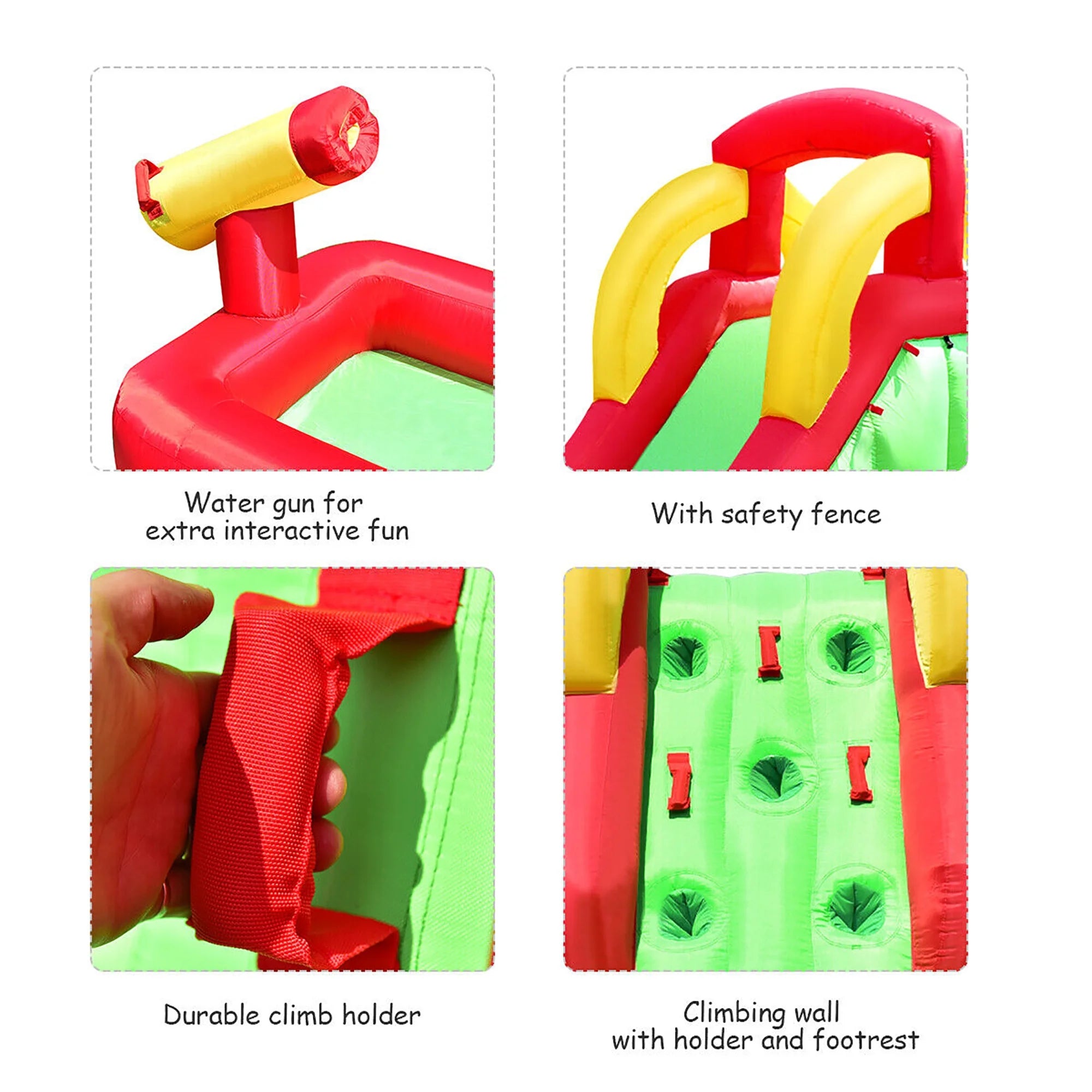 Inflatable Water Slide Bounce House with 350W Blower G228593