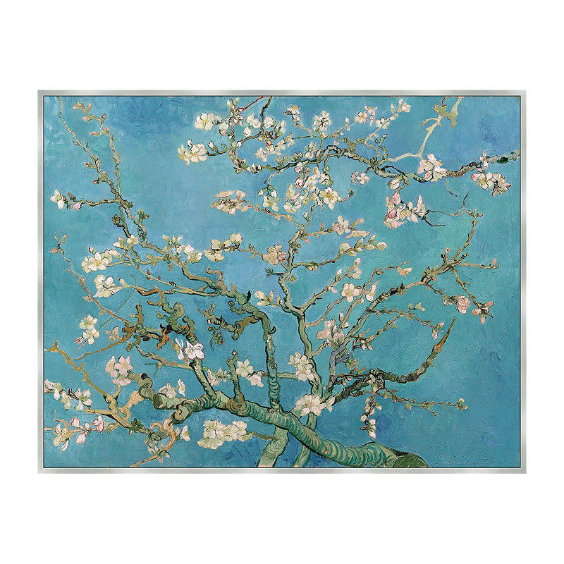 Almond Blossom Framed Giclee Canvas Art T898897