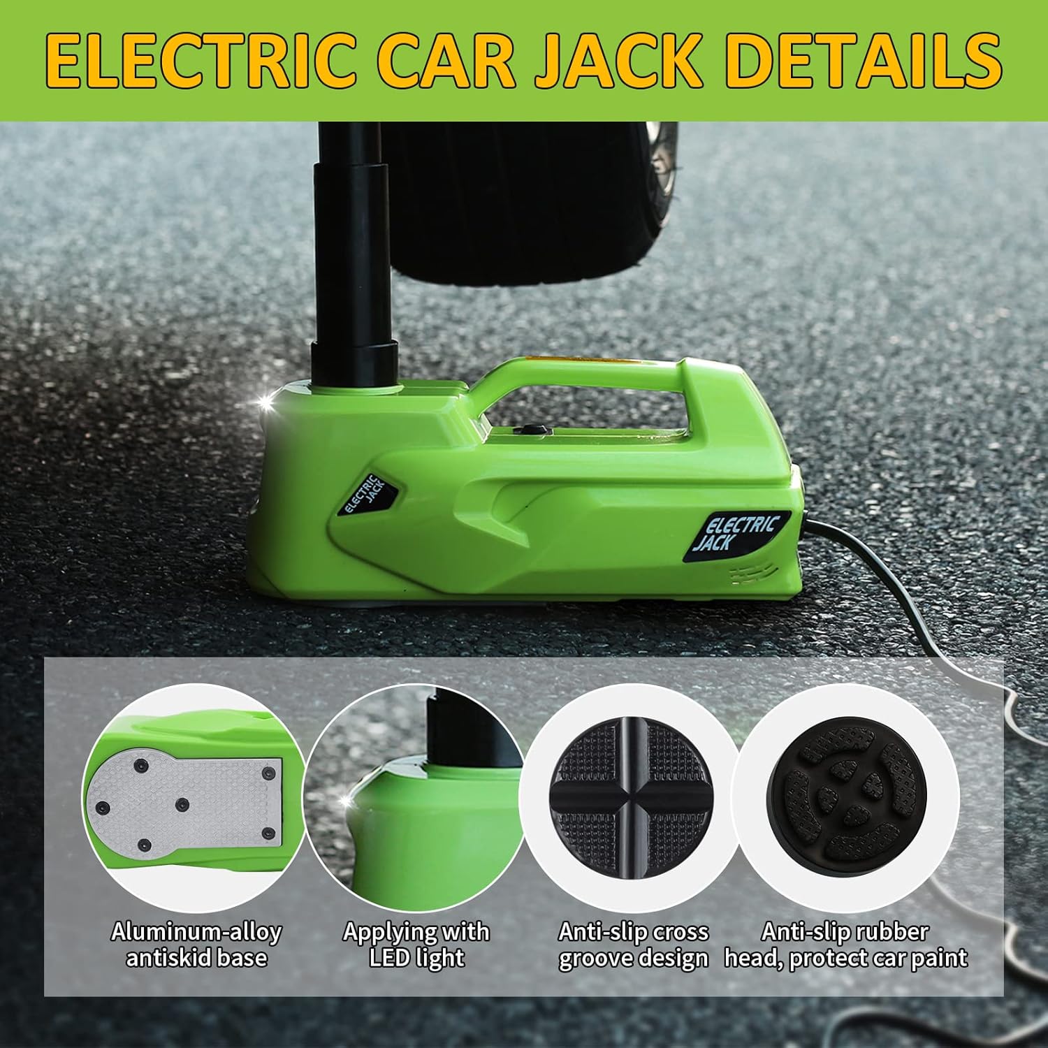 12V Hydraulic Car Jack 5 Ton E900067