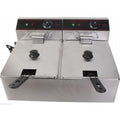 5000 Watt Dual Tank Stainless Electric Deep Fryer W309