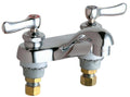Chrome Deck Mounted Lavatory Faucet with 4x22 Centers S205768