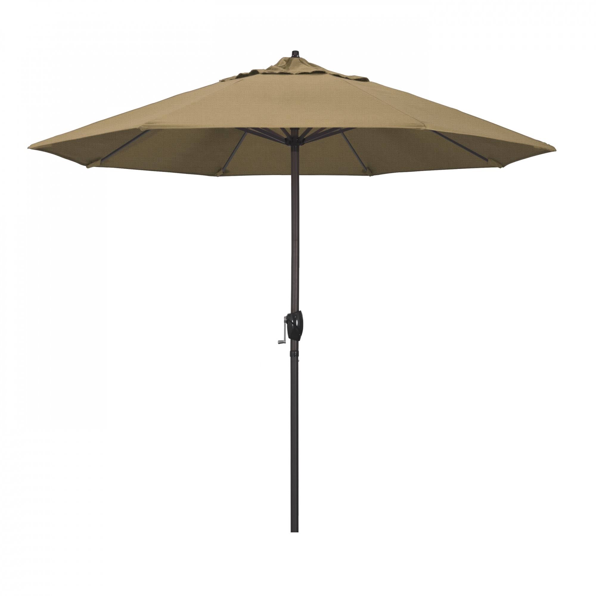 9 ft. Patio Umbrella with Bronze Aluminum Pole W275
