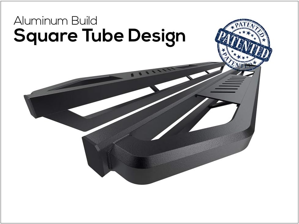 Aluminum Side Steps Nerf Bars for Dodge Ram 1500 Quad Cab 2002-2008 F5548