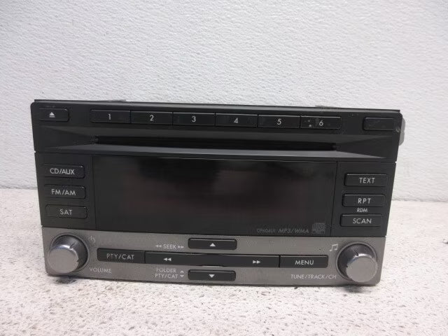 2009-2013 Subaru Forester AM FM CD MP3 Radio Receiver V43621