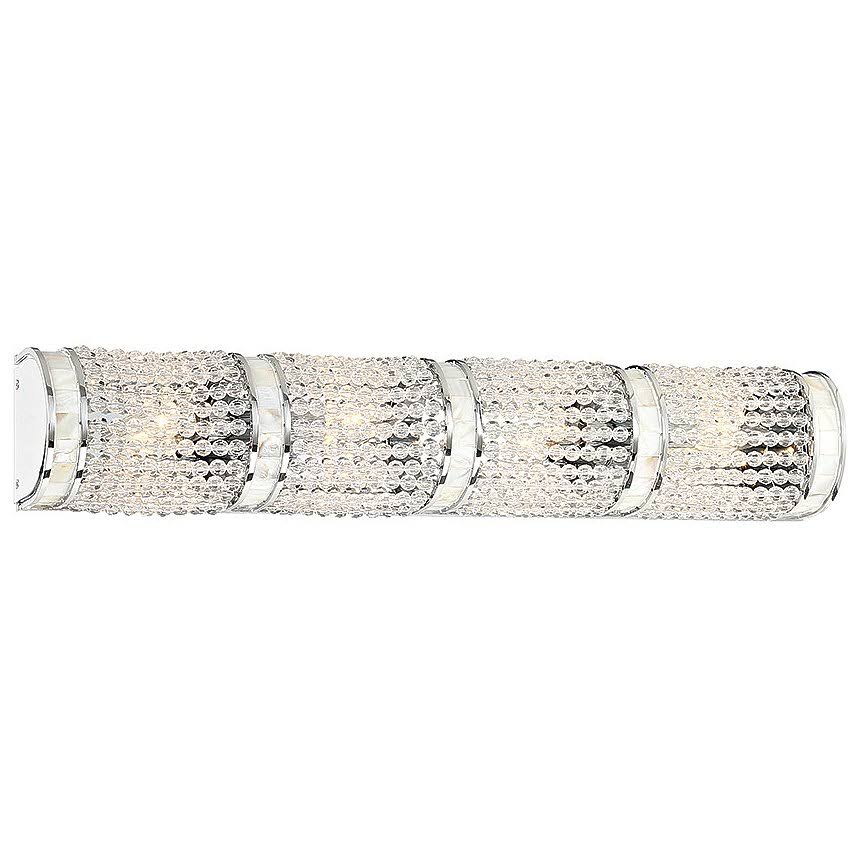 Polished Chrome 4 Light Bath Bar V550735
