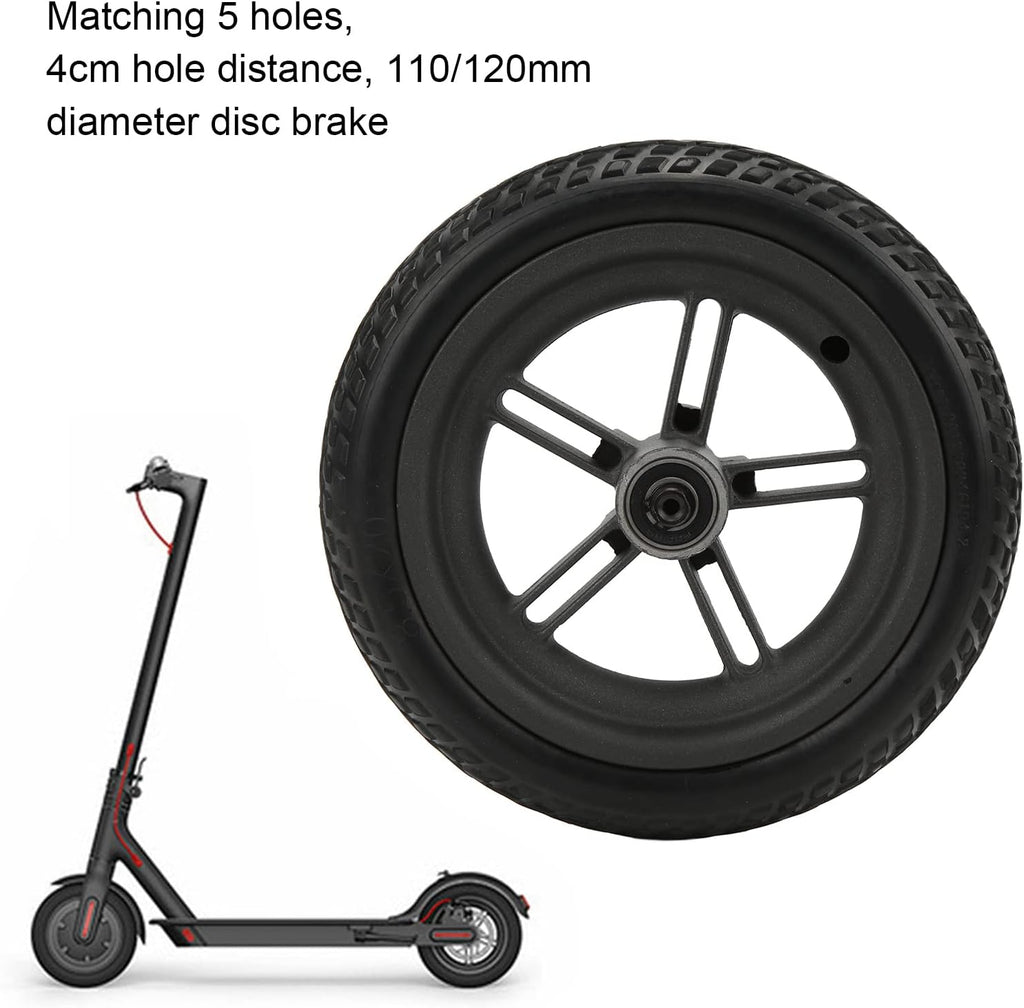 8.5 Inch Solid Tire Wheel Hub Set for M365 PRO Electric Scooter Pack of 2 T642125