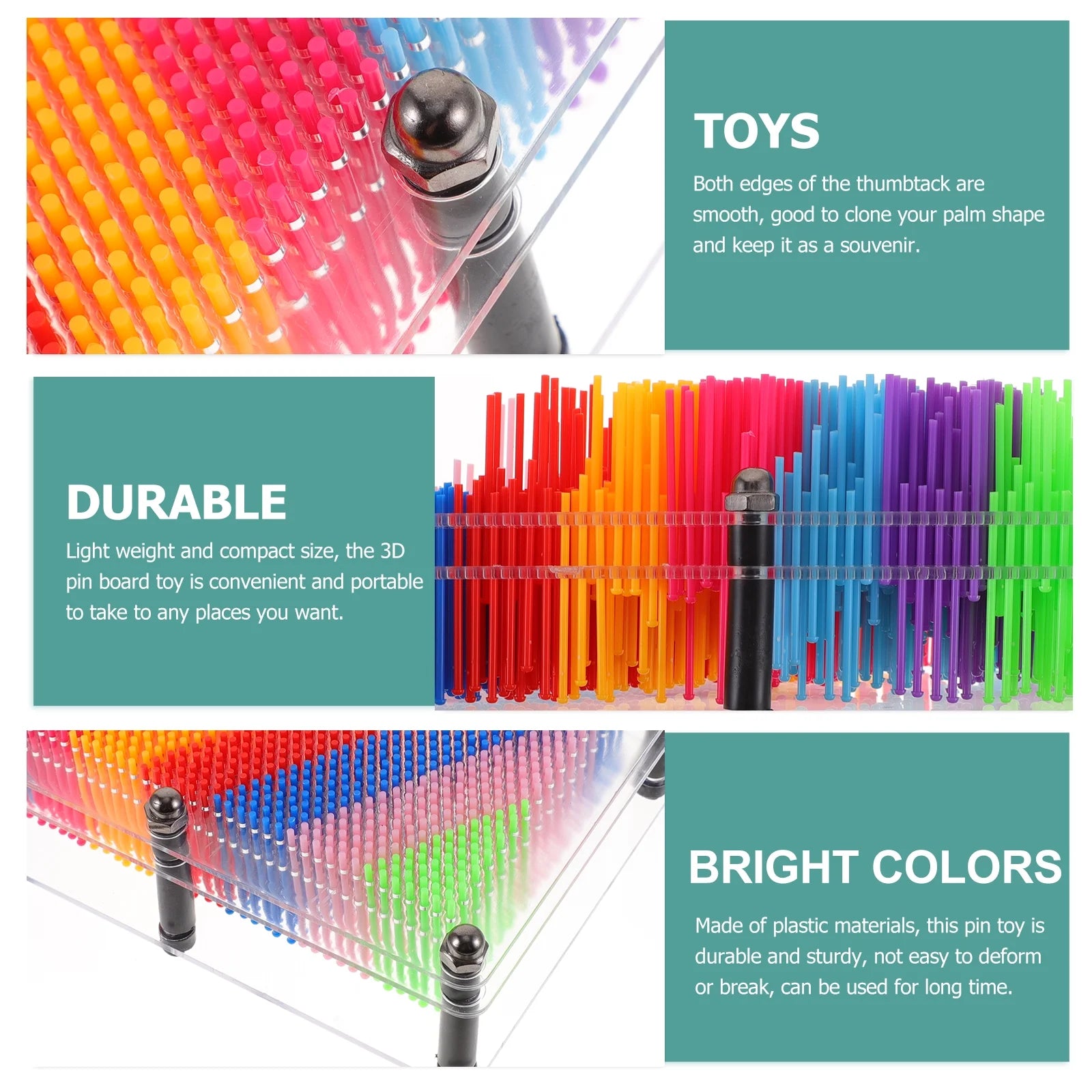 3d Pin Art Sensory Toy W384167