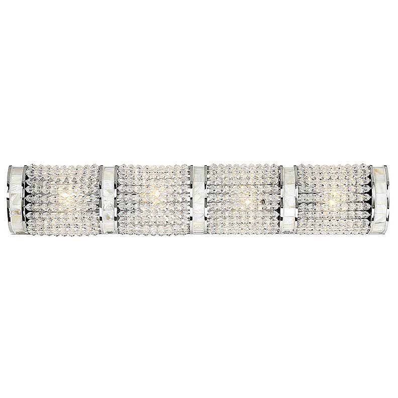 Polished Chrome 4 Light Bath Bar V550735