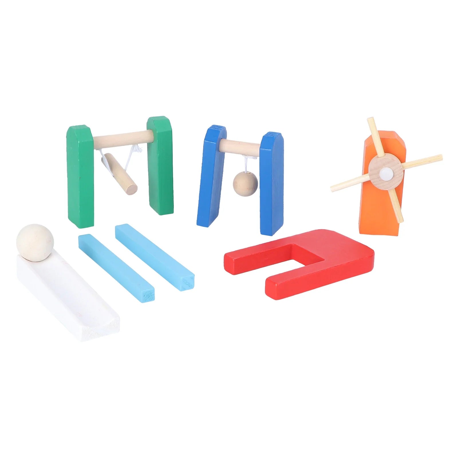 Wooden Domino Blocks Building Toy Educational Toys K363