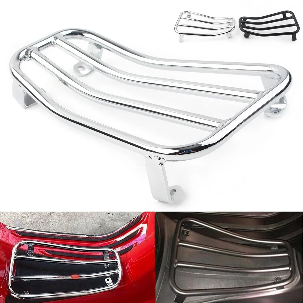 Chrome Scooter Rear Seat Storage Luggage Rack A53390