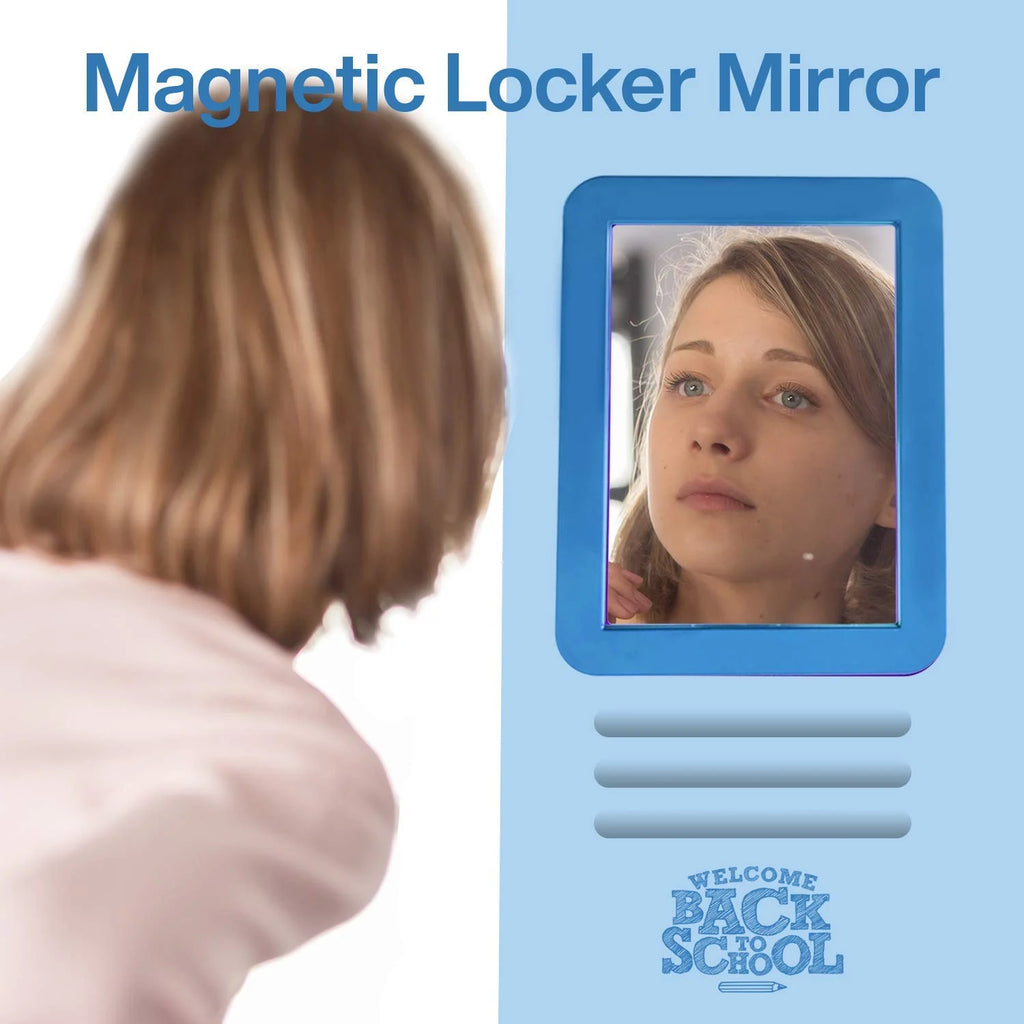 Blue Magnetic Selfie Mirror S2588