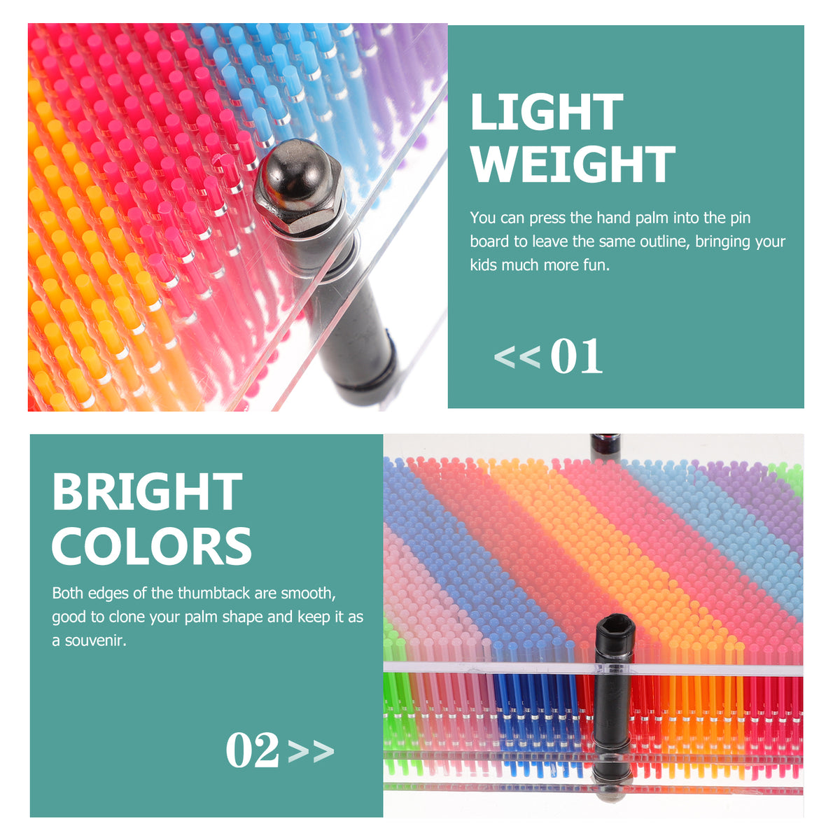 3d Pin Art Sensory Toy W384167
