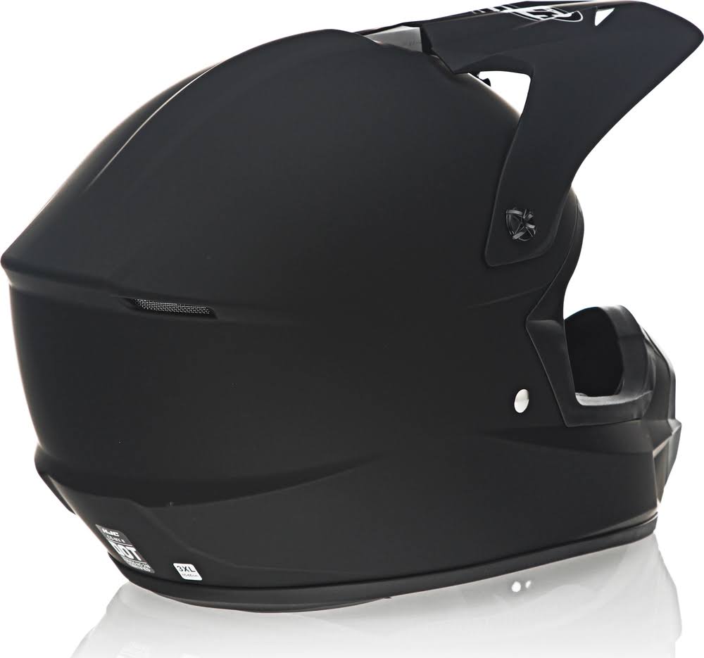 Matte Black Motorcycle Helmet M806409