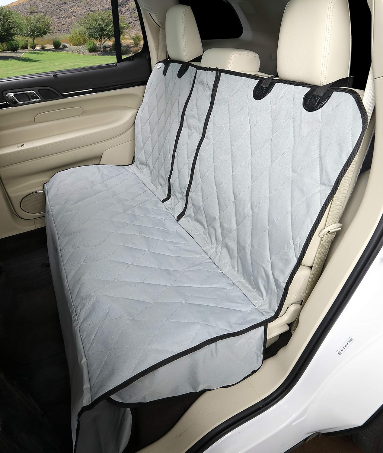 Grey Extra Large Heavy Duty Dog Seat Cover X541