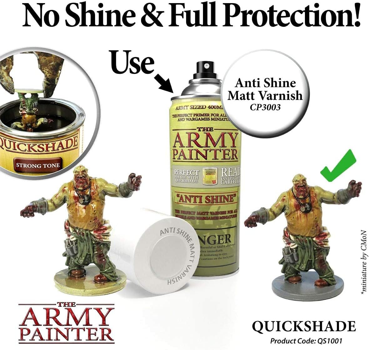 3 pcs Quickshade Varnish Set, 250 ml, Pack of 2 E86513