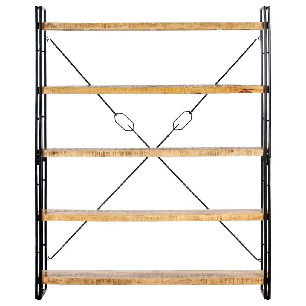 5-Tier Solid Reclaimed Wood Bookcase D966