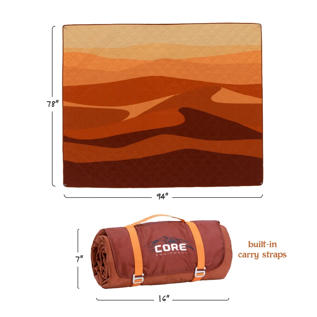 Orange Tent Blanket E86508