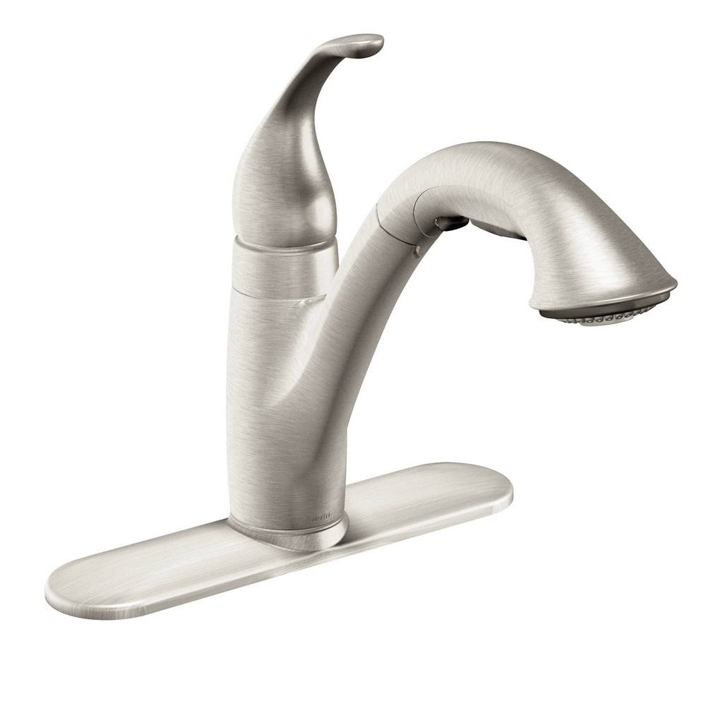 Single Handle Pullout Kitchen Faucet F59456