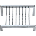 Brass Square Countertop Soap Dish Holder with Drain Q809830