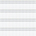 Cat 6 Ethernet Cable 1 ft (100-Pack) Blue U6740