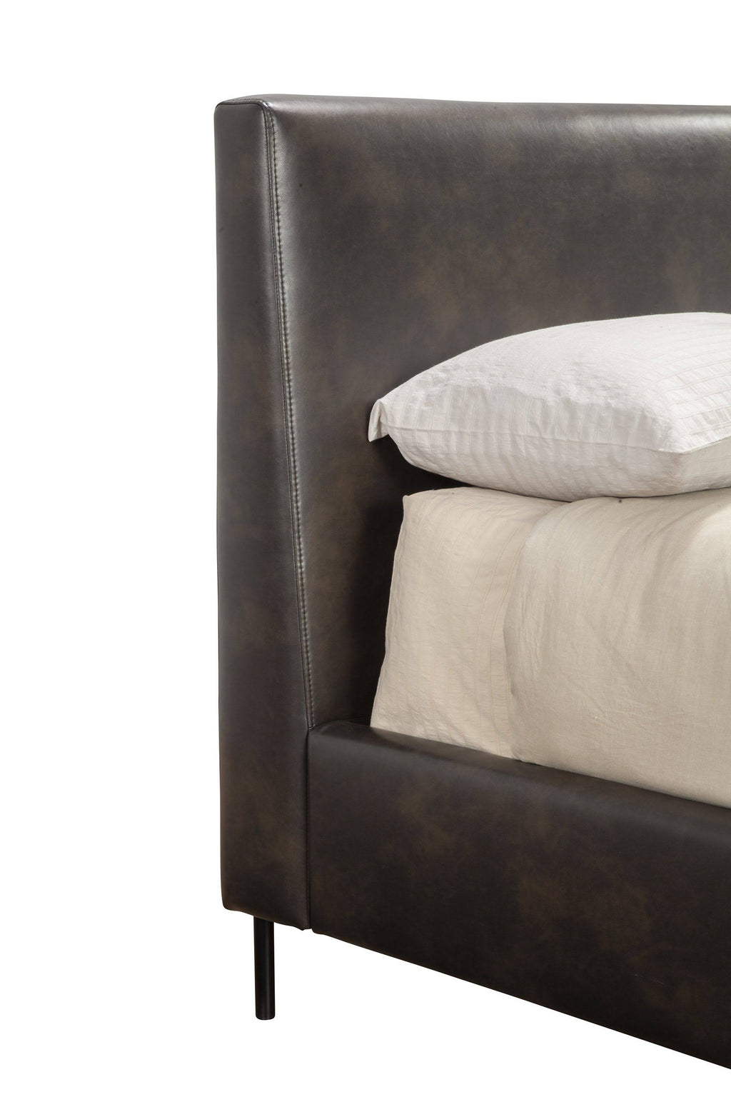 Gray California King Bed V911884