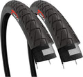 Pair 26 x 2.125 Inch Slick Foldable Tires Z482