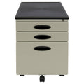 Putty Mobile File Cabinet with Locking Drawers V2410