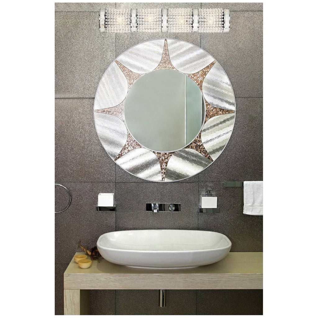 Polished Chrome 4 Light Bath Bar V550735