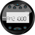 Round Waterproof Marine Stereo with Bluetooth X955