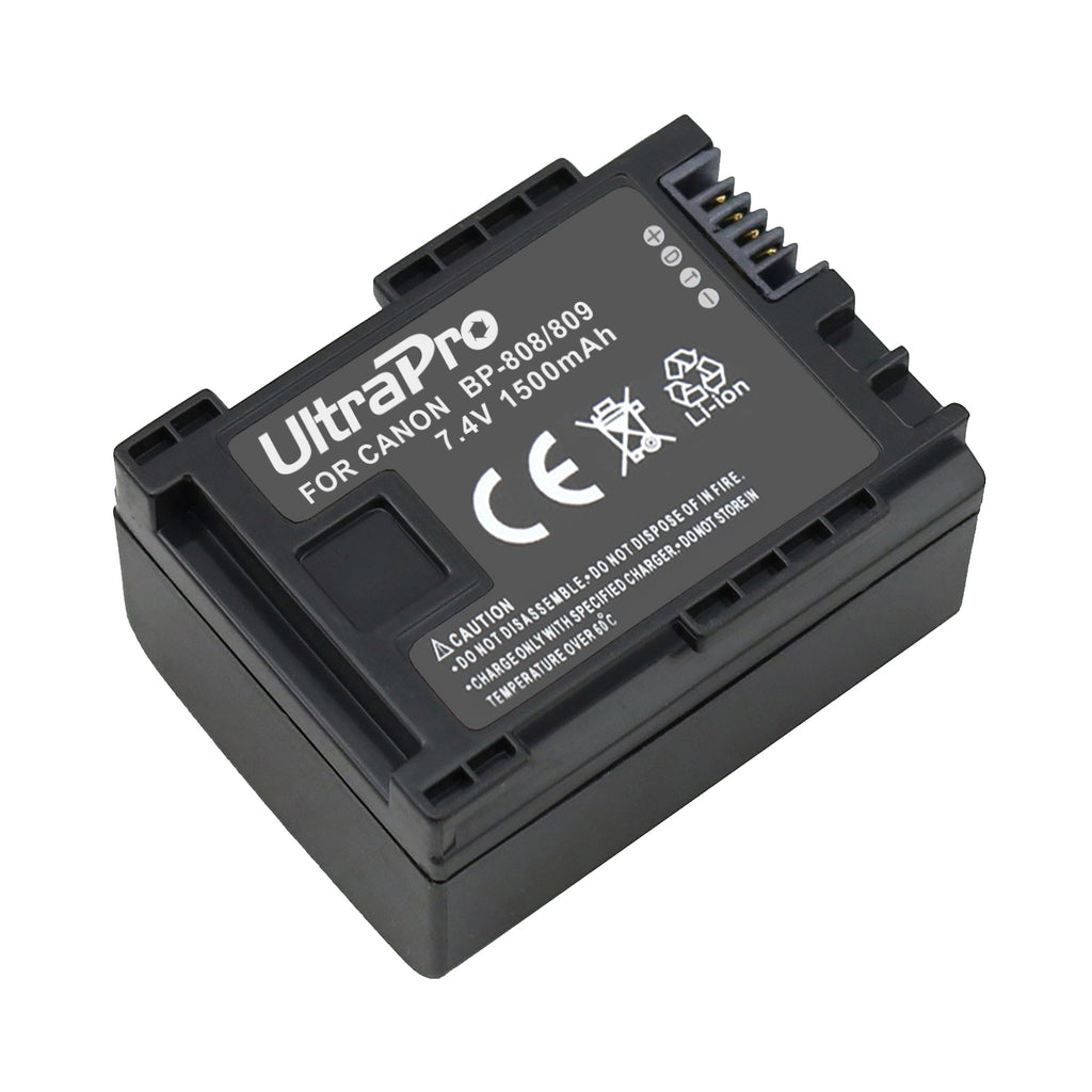 Replacement Battery with Rapid Travel Charger for Canon FS10 FS11 FS100 FS21 FS22 XA10 G637270