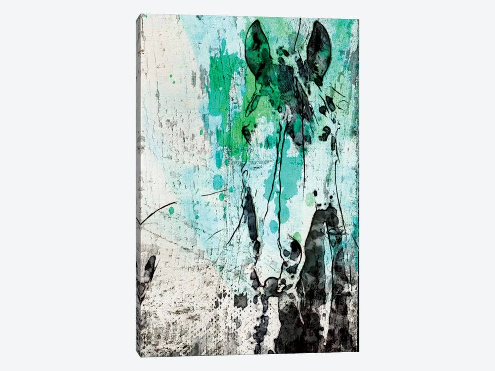 French Kiss Horse Print Canvas Art Y2516