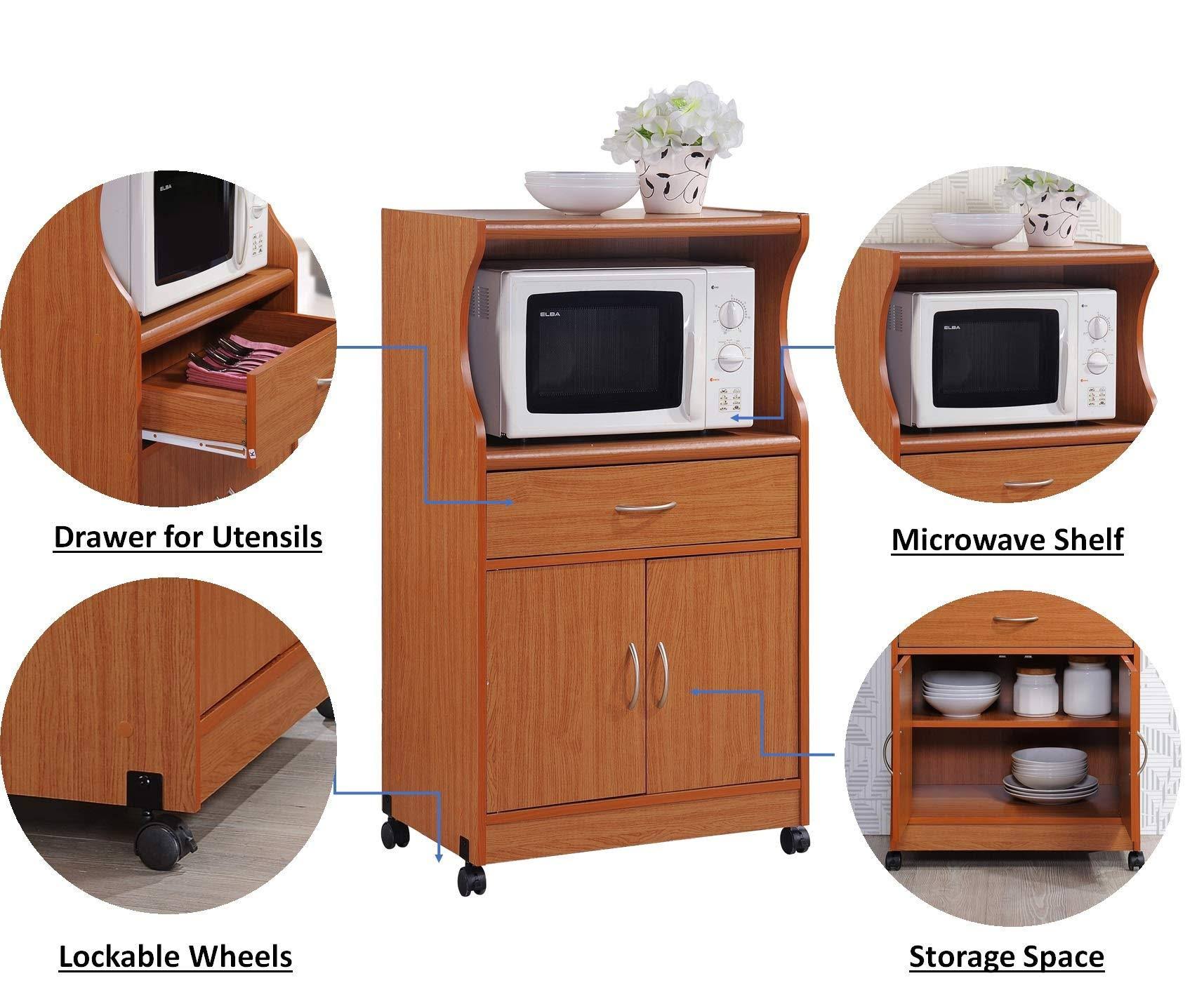 Cherry Microwave Cart M657119