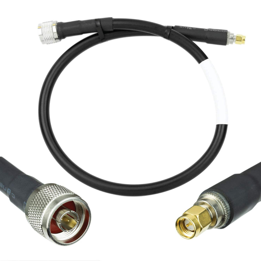 75ft N Male to N Male Ultra Low Loss Coaxial Cable 50ohm I73702