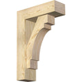 Rough Sawn Bracket with Offset Brace, Douglas Fir W756544