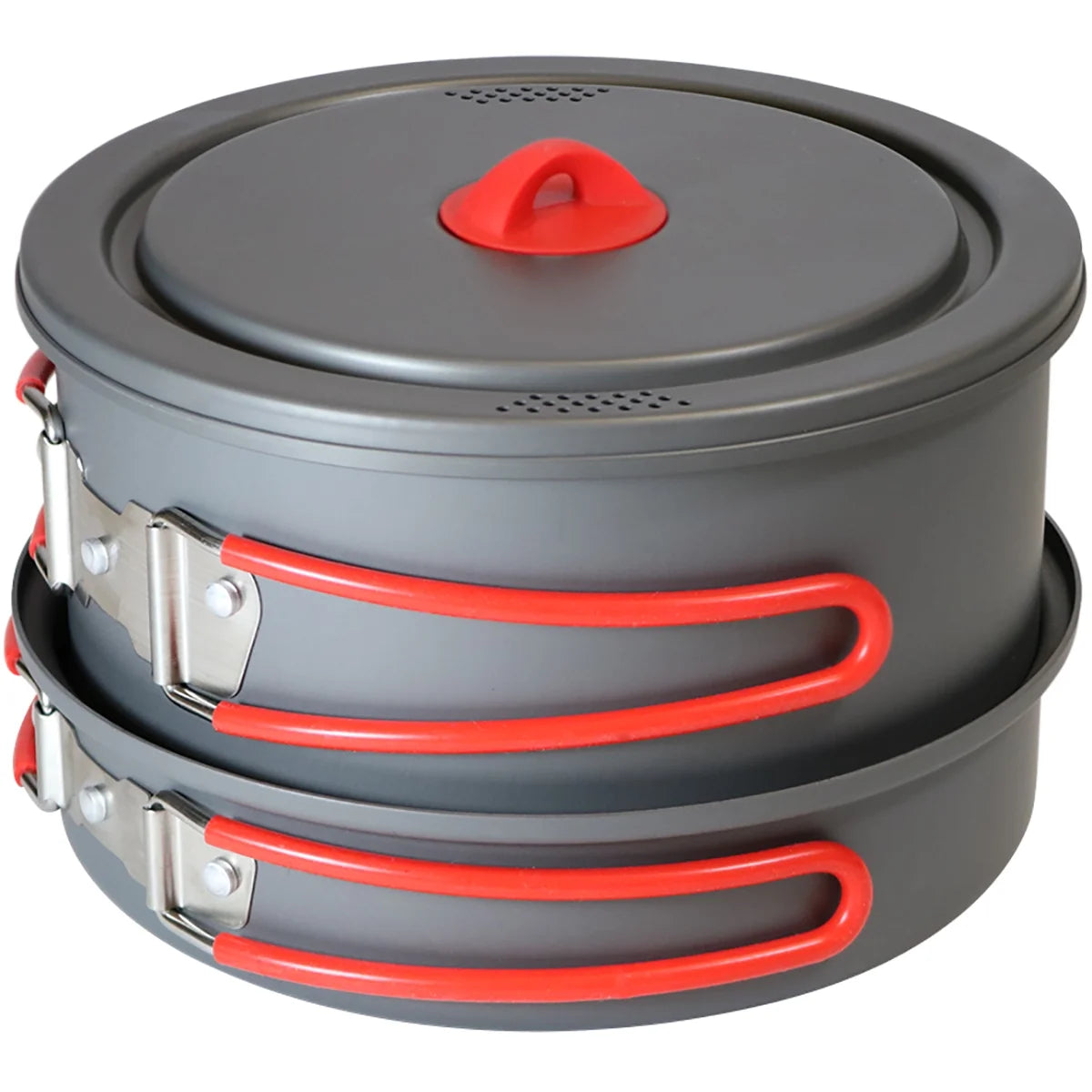 Hard Anodized Aluminum Camping Cooking Set W12122