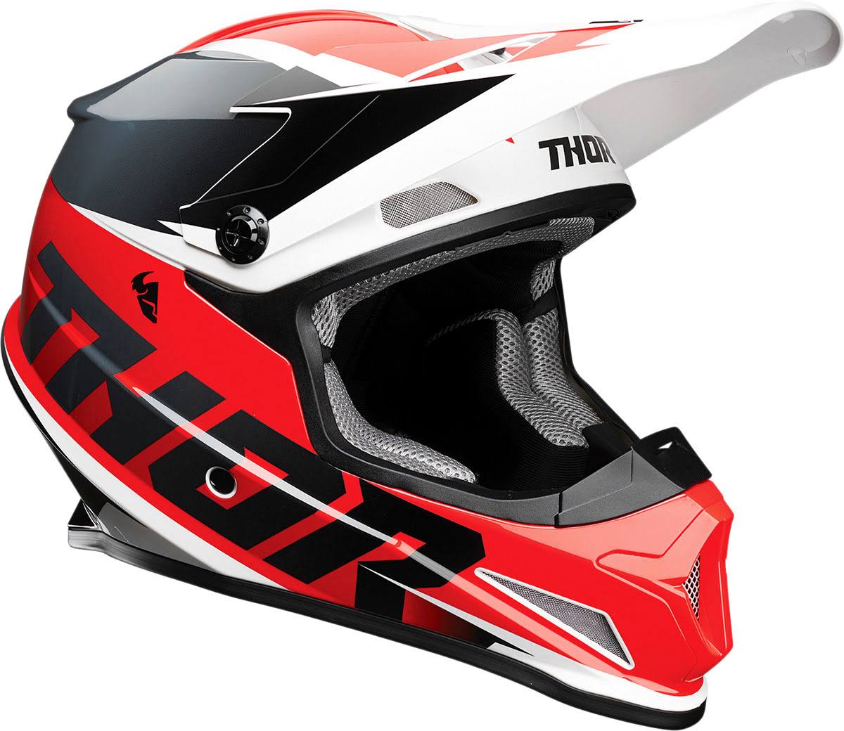 Red/White/Black 3XL Helmet O417