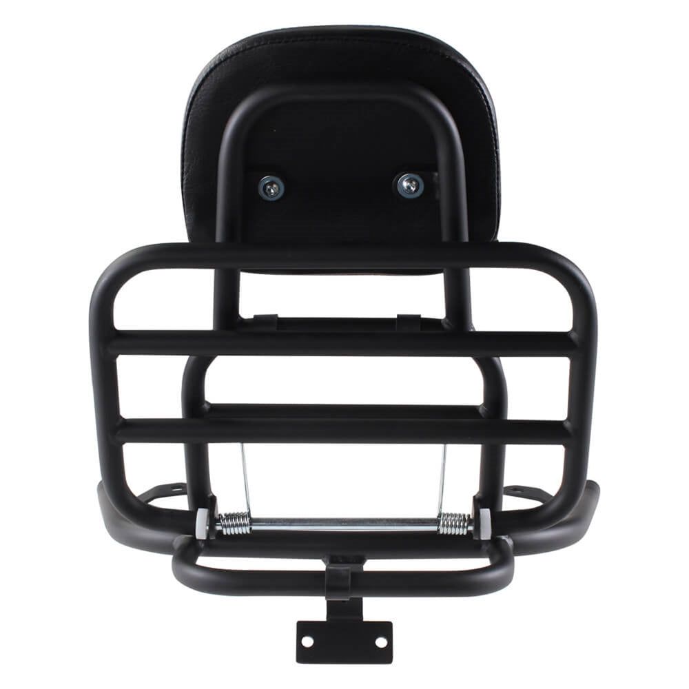 Rear Rack with Backrest Black B27351