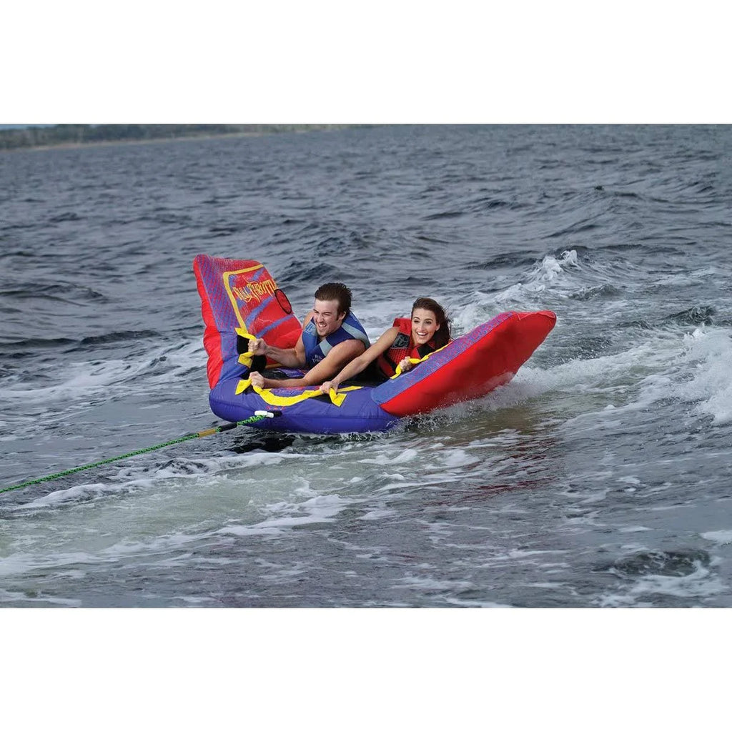 Red-Blue 1 to 2 Riders Speed Ray 2 W3086