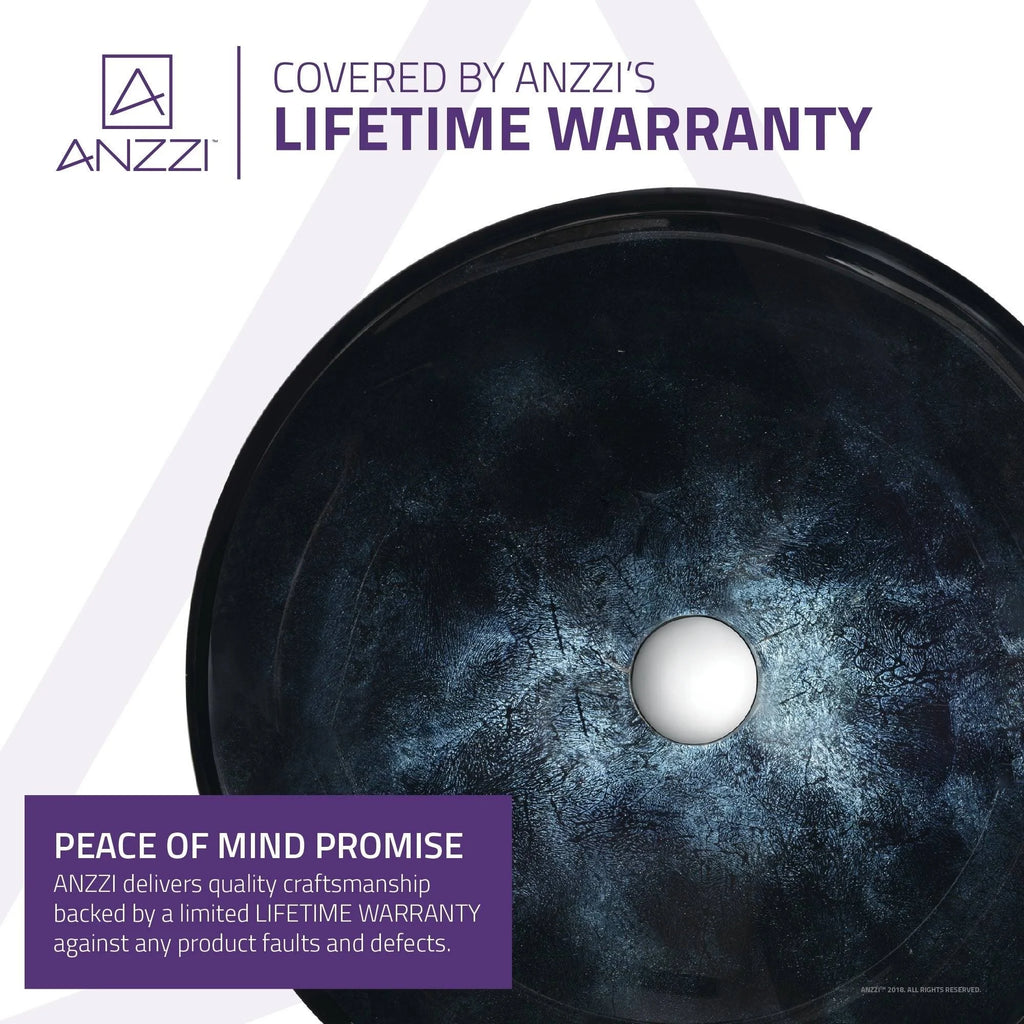 Starlit Midnight Vessel Sink J624