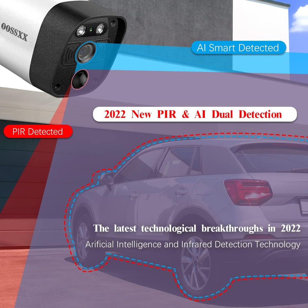 4K 8.0 Megapixel 130° Ultra Wide-Angle 2-Way Audio PoE Outdoor Security Camera X825199