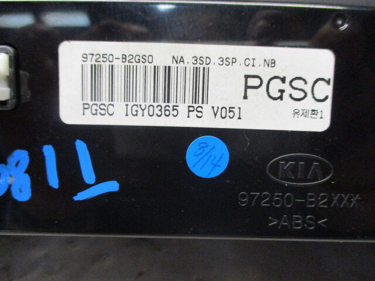 Pre-Owned Kia Soul AC Heater Temperature Control Unit S645