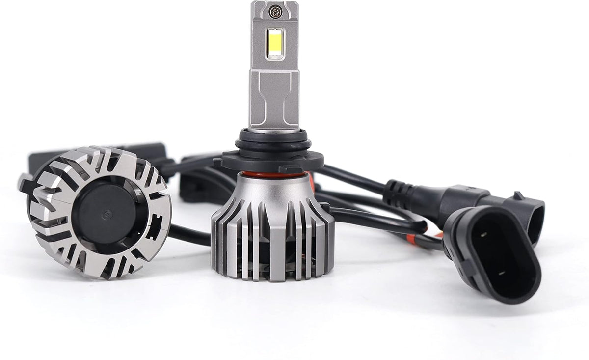 9006 LED Headlight Conversion Kit, 30000 Lumen, 6500K Pure White H223