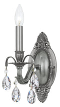 Spectra Crystal Pewter Sconce H871