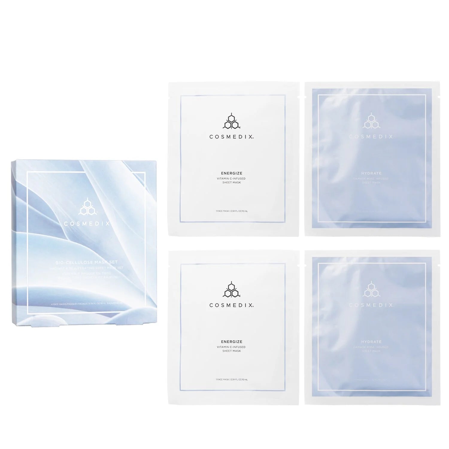 4pcs Bio Cellulose Sheet Mask Set D91083