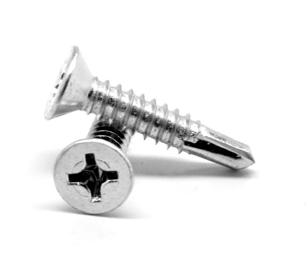 Self Drilling Screws Phillips Flat Head Stainless Steel 410 Y777